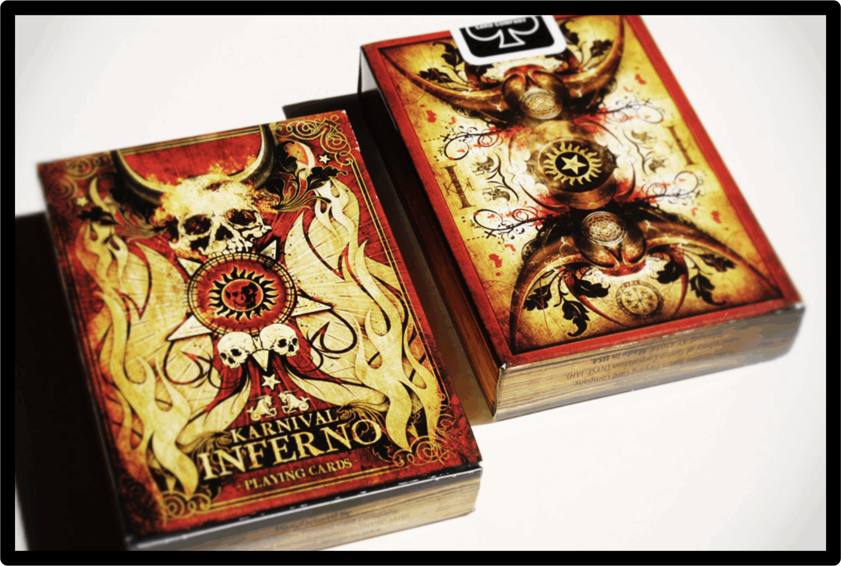 Karnival inferno 2025 playing cards