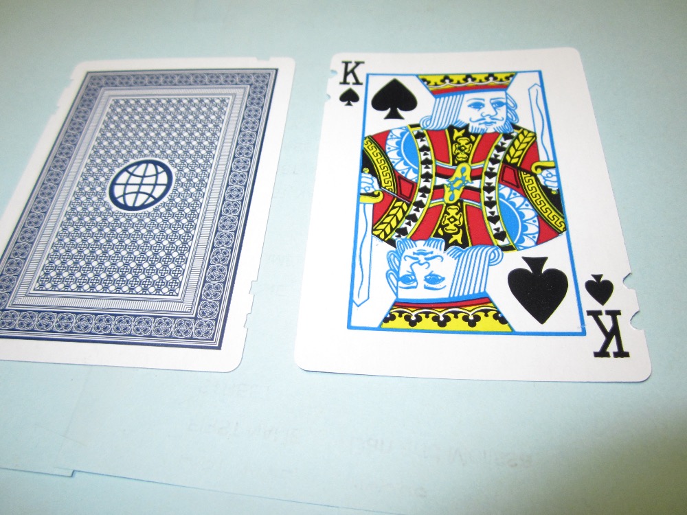 Euchre Playing Cards for the Blind