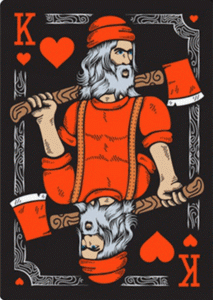 The Lumberjacks 2nd Edition King of Hearts