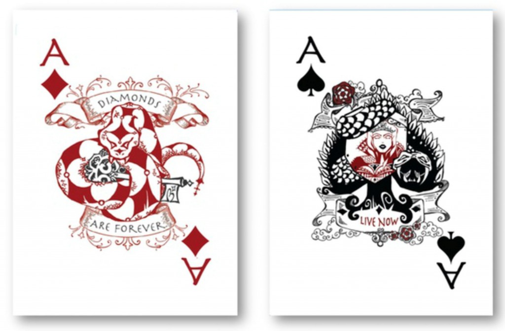 Rogue Queen Playing Cards Aces